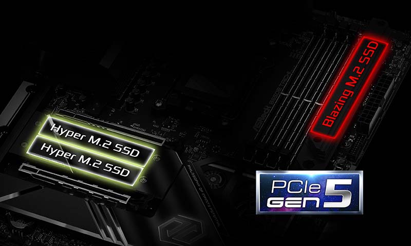 PCIe Gen5 Blazing M.2